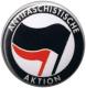 25mm Button: Antifaschistische Aktion (schwarz/rot)