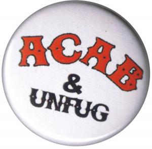 50mm Magnet-Button: ACAB und Unfug