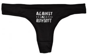 Frauen Stringtanga: Against All Authority