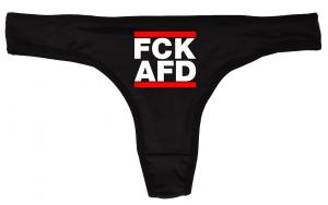 Frauen Stringtanga: FCK AFD