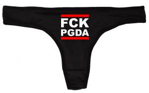 Frauen Stringtanga: FCK PGDA