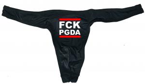 Herren Stringtanga: FCK PGDA