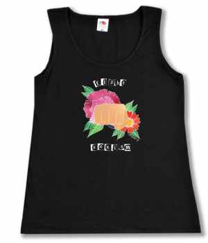 tailliertes Tanktop: Fight Sexism Faust