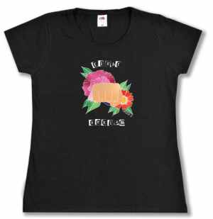 tailliertes T-Shirt: Fight Sexism Faust