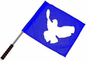 Friedenstaube (Fahne / Flagge (ca. 40x35cm), linkefahnen.de