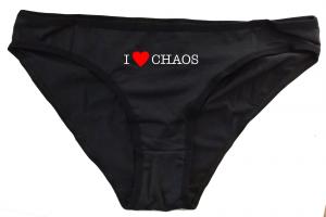 Frauen Slip: I love Chaos