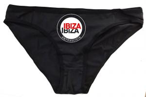 Frauen Slip: Ibiza Ibiza Antifascista (Schrift)