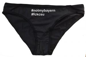 Frauen Slip: #notmybayern #fckcsu