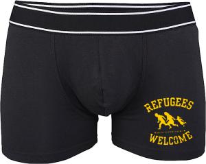 Boxershort: Refugees welcome