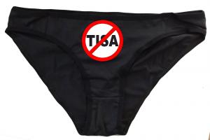 Frauen Slip: Stop TISA