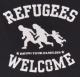 Zum Fairtrade T-Shirt "Refugees welcome (weiß)" für 19,45 € gehen.
