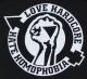Zum Kapuzen-Pullover "Love Hardcore - Hate Homophobia" für 30,00 € gehen.