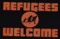 Zum tailliertes Tanktop "Refugees welcome (Quer)" für 15,00 € gehen.
