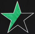 Zum tailliertes T-Shirt "Schwarz/grüner Stern" für 14,00 € gehen.