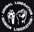 Zum tailliertes T-Shirt "Animal Liberation - Human Liberation" für 14,00 € gehen.