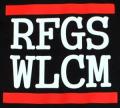 Zum Kapuzen-Pullover "RFGS WLCM" für 30,00 € gehen.