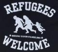 Zum Longsleeve "Refugees welcome (weiß)" für 15,00 € gehen.