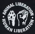 Zur Kapuzen-Jacke "Animal Liberation - Human Liberation" für 30,00 € gehen.
