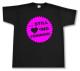Zum T-Shirt "... still loving feminism (pink)" für 15,00 € gehen.