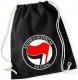 Zur Artikelseite von "Antifaschistische Aktion (rot/schwarz)", Sportbeutel für 9,00 €