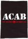 Zur Artikelseite von "ACAB Antifa Action", Rckenaufnher für 3,00 €