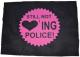 Zur Artikelseite von "Still not loving Police! (pink)", Rckenaufnher für 3,00 €