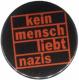 Zur Artikelseite von "kein mensch liebt nazis (orange)", 37mm Magnet-Button für 2,50 €