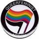 Zur Artikelseite von "Queerfeminist Action", 37mm Magnet-Button für 2,50 €