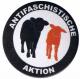 Zur Artikelseite von "Antifaschistische Aktion - Schafe", 50mm Magnet-Button für 3,00 €