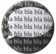 Zur Artikelseite von "bla bla bla bla bla", 50mm Magnet-Button für 3,00 €
