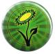 Zur Artikelseite von "Vegane Blume", 50mm Magnet-Button für 3,00 €