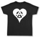Zur Artikelseite von "Anarchie Herz", Fairtrade T-Shirt für 19,45 €