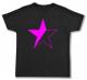 Zur Artikelseite von "schwarz/pinker Stern", Fairtrade T-Shirt für 19,45 €