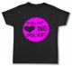 Zur Artikelseite von "Still not loving Police! (pink)", Fairtrade T-Shirt für 19,45 €