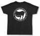 Zur Artikelseite von "Tageslicht und trotzdem da - Eure Gothic Antifa", Fairtrade T-Shirt für 17,00 €