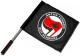 Zur Artikelseite von "Antifa Funken (rot/schwarz)", Fahne / Flagge (ca. 40x35cm) für 15,00 €