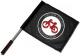 Zur Artikelseite von "Ciclista Ciclista Antifascista", Fahne / Flagge (ca. 40x35cm) für 15,00 €