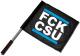Zur Artikelseite von "FCK CSU", Fahne / Flagge (ca. 40x35cm) für 15,00 €