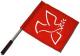 Zur Artikelseite von "Friedenstaube mit Zweig (rot)", Fahne / Flagge (ca. 40x35cm) für 15,00 €