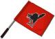 Zur Artikelseite von "Schwarze Katze (rot)", Fahne / Flagge (ca. 40x35cm) für 15,00 €