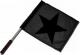 Zur Artikelseite von "Schwarzer Stern", Fahne / Flagge (ca. 40x35cm) für 15,00 €