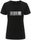 Zur Artikelseite von "Barcode - Never conform", tailliertes Fairtrade T-Shirt für 18,10 €