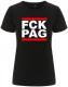 Zur Artikelseite von "FCK PAG", tailliertes Fairtrade T-Shirt für 18,10 €