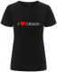 Zur Artikelseite von "I love Chaos", tailliertes Fairtrade T-Shirt für 18,10 €