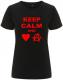 Zur Artikelseite von "Keep calm and love anarchy", tailliertes Fairtrade T-Shirt für 18,10 €