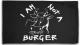 Zur Artikelseite von "I am not a burger", Fahne / Flagge (ca. 150x100cm) für 25,00 €