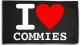 Zur Artikelseite von "I love commies", Fahne / Flagge (ca. 150x100cm) für 25,00 €