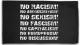 Zur Artikelseite von "No Racism! No Antisemitism! No Sexism! No Fascism! No Capitalism! No Homophobia! No Discussion", Fahne / Flagge (ca. 150x100cm) für 25,00 €