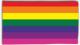 Zur Artikelseite von "Regenbogen", Fahne / Flagge (ca. 150x100cm) für 25,00 €