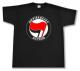 Zur Artikelseite von "Antifascist Action (rot/schwarz)", T-Shirt für 15,00 €